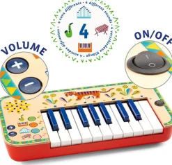 Varta Synthétiseur Djeco^ Pianos, Guitares Et Instruments À Cordes