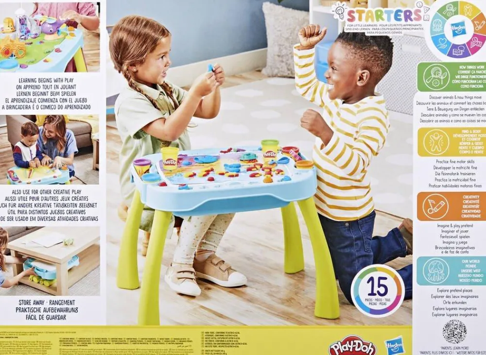 Play-Doh Table De Création - Mon Premier^ Modelage Et Moulage