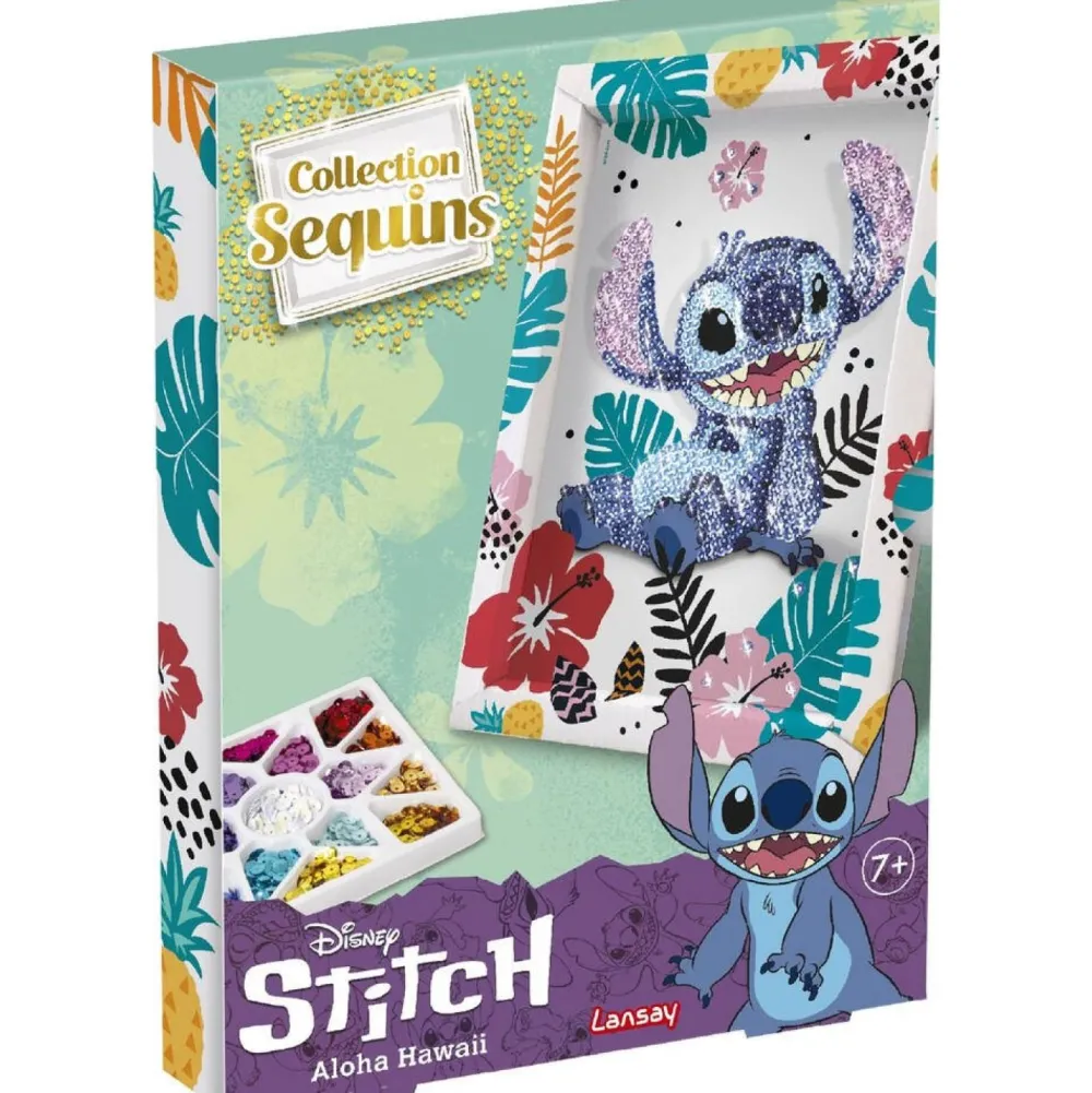 Lansay Tableau Collection Sequins Stitch^ Sables, Paillettes Et Mosaïques