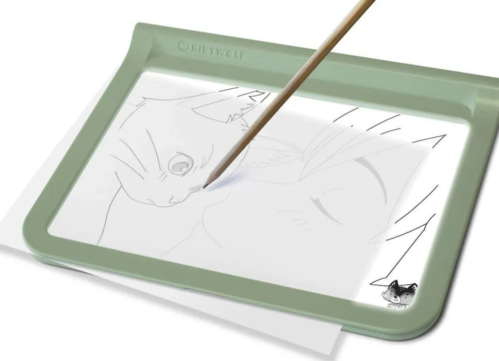 KIDYWOLF Tablette lumineuse 2 en 1 Kidydraw^ Appareils Photos Et Vidéo