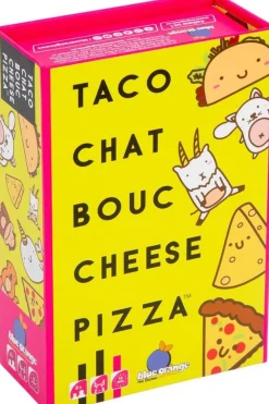 Blue Orange Taco Chat Bouc Cheese Pizza: Jeu De Défausse Farfelu Et Frénétique^ Jeux D'Ambiance