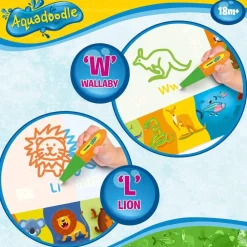 Tapis Aquadoodle Classique, 4 Couleurs,^ Dessin