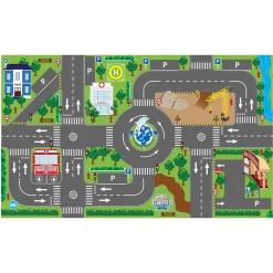 TEAM City Tapis de signalisation avec lumières^ Garages Et Tapis