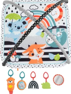 Varta Tapis Sensoriel Fisher Price, 3 En 1^ Tapis, Portiques Et Tables D'Activités