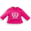 Corolle Tee-shirt Fuchsia Academy Ma^ Vêtements Pour Poupons Et Poupées