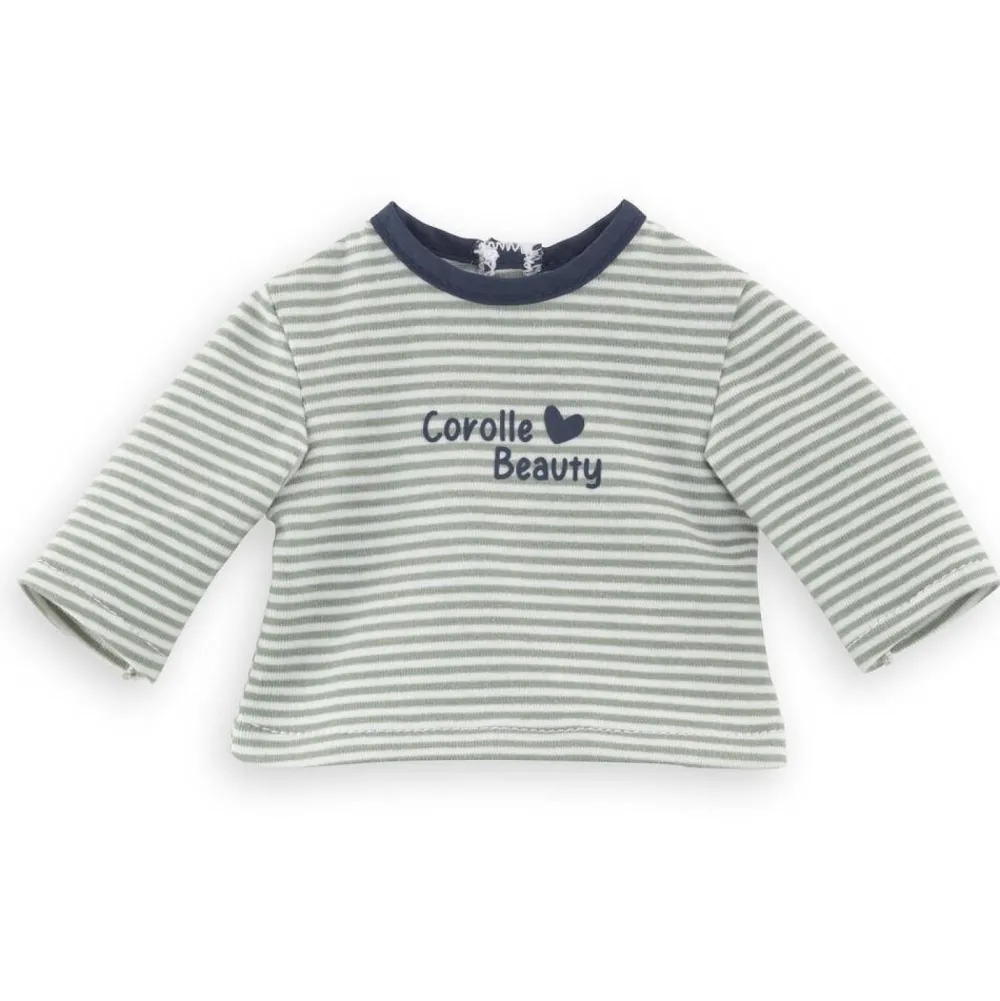Corolle Tee-Shirt rayé manches longues Ma^ Vêtements Pour Poupons Et Poupées