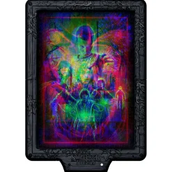 Clementoni The Metamorphic Art Collection - Stranger Things - Cadre lumineux Le monde à l'envers^ Puzzles De 500 À 999 Pièces