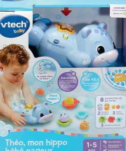 Varta Théo mon hippo bébé nageur^ Jouets De Bain