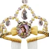 Jakks Tiare Belle Disney Princesses - Déguisement Élégant En Perles Et Diamants^ Chaussures, Gants, Diadèmes Et Baguettes