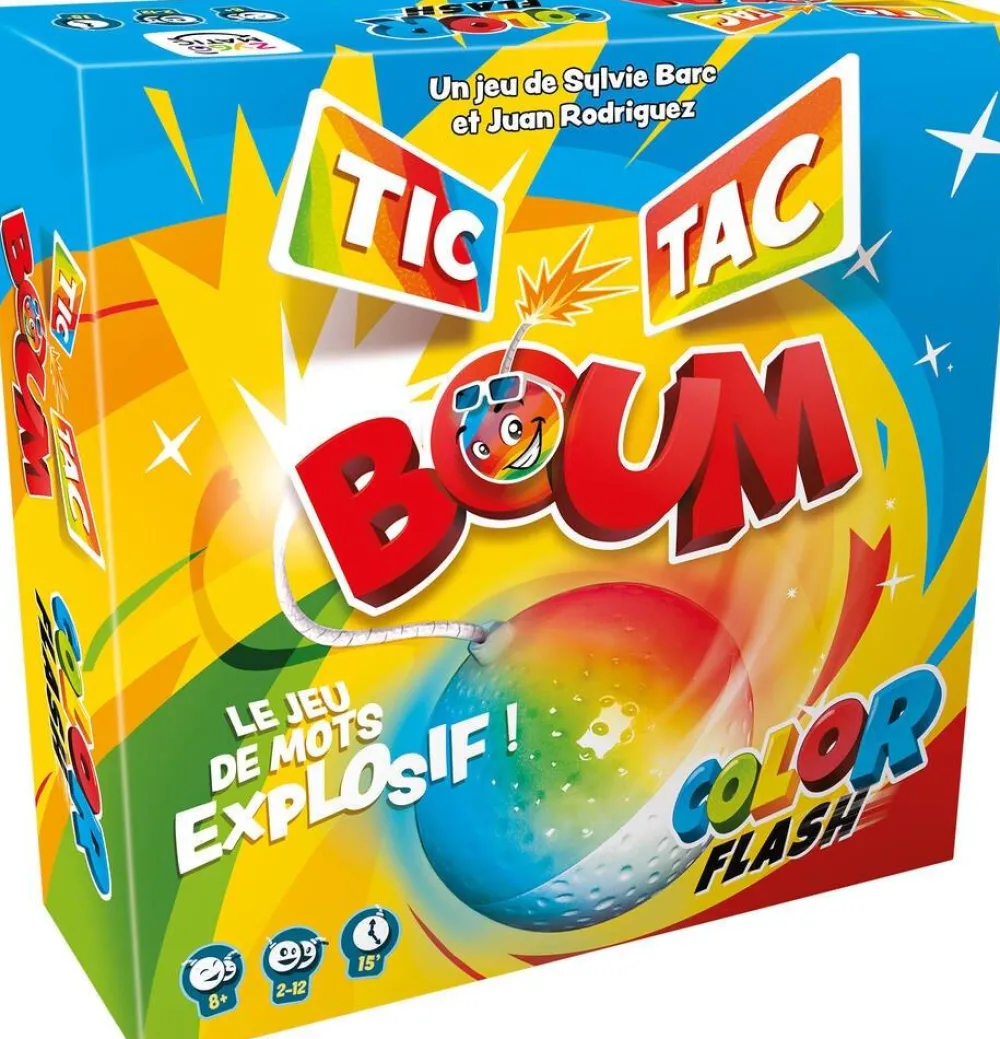 Asmodu00e9e Tic Tac Boum - Color Flash^ Jeux D'Ambiance