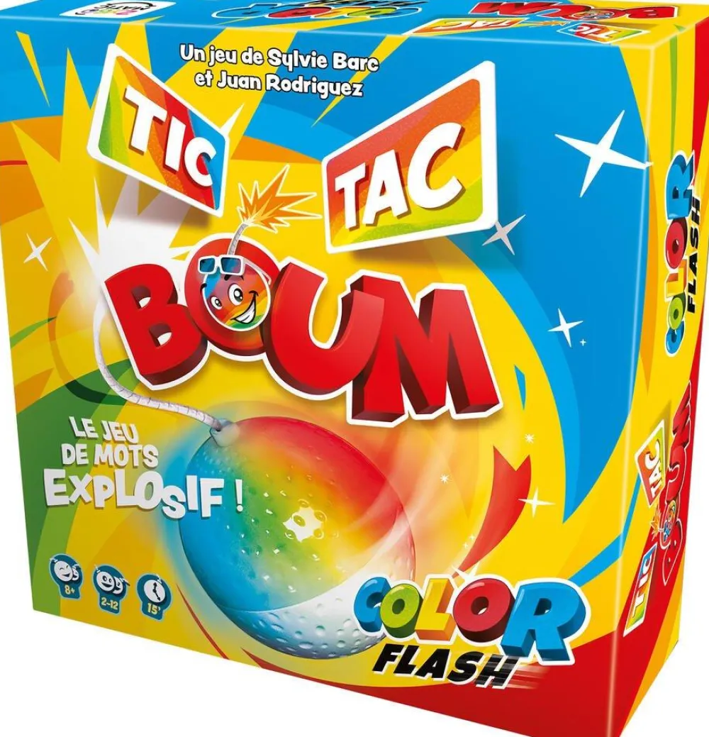 Asmodu00e9e Tic Tac Boum - Color Flash^ Jeux D'Ambiance