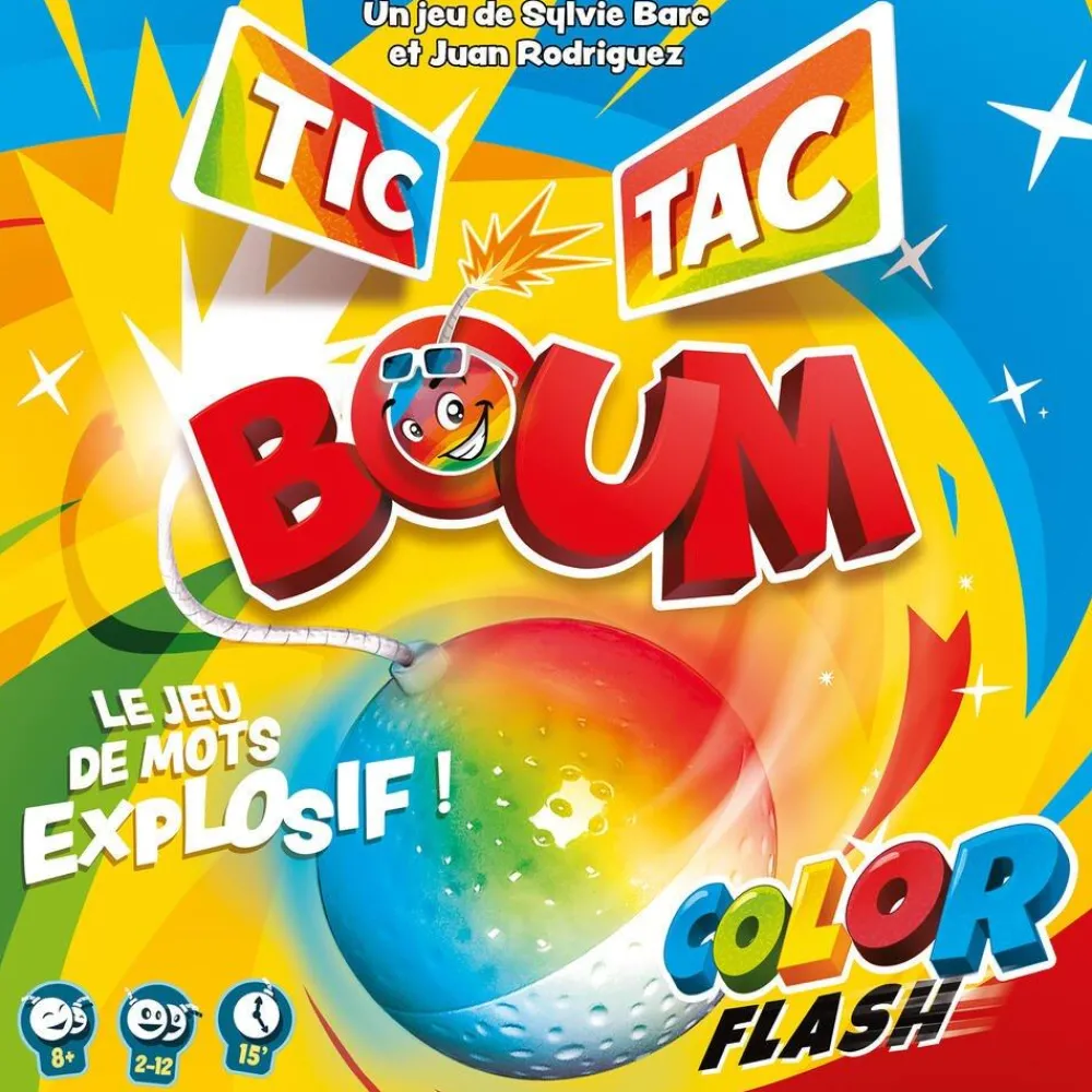 Asmodu00e9e Tic Tac Boum - Color Flash^ Jeux D'Ambiance