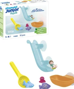 Playmobil Toboggan aquatique et animaux marins junior aqua 71689^ Jouets De Bain