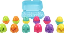 Varta Toomies Piou Piou Surprise Arc En Ciel, Jeu De Formes Et Couleurs^ Jouets À Encastrer Et À Empiler