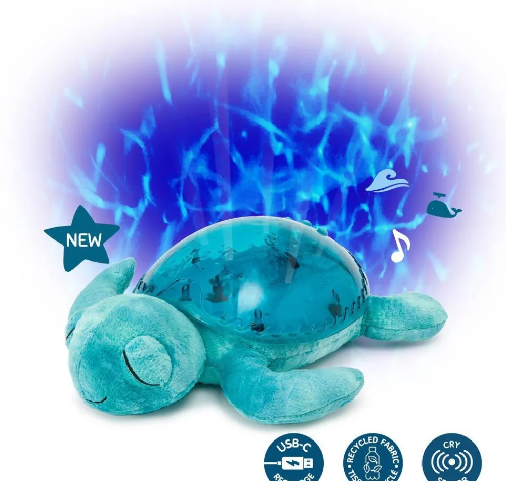 Cloud b Tortue Tranquille bleue rechargeable^ Mobiles Et Veilleuses