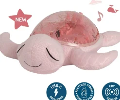 Cloud b Tortue Tranquille Rose Rechargeable^ Mobiles Et Veilleuses