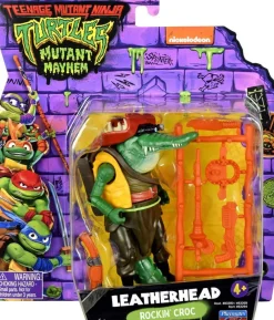 Giochi Preziosi Tortues Ninja figurine articulé Leatherhad 12 cm^ Les Héros Et Personnages