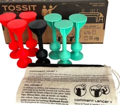 Gigamic Tossit Rouge-cyan^ Jeux D'Action Et D'Adresse