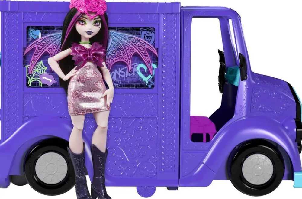 Mattel Tour Bus Monster Fest - Monster High^ Poupées Mannequins