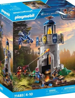 Playmobil Tourelle Chevaliers Novelmore Dragon 71483^ Les Pirates, Chevaliers, Cowboys Et Indiens