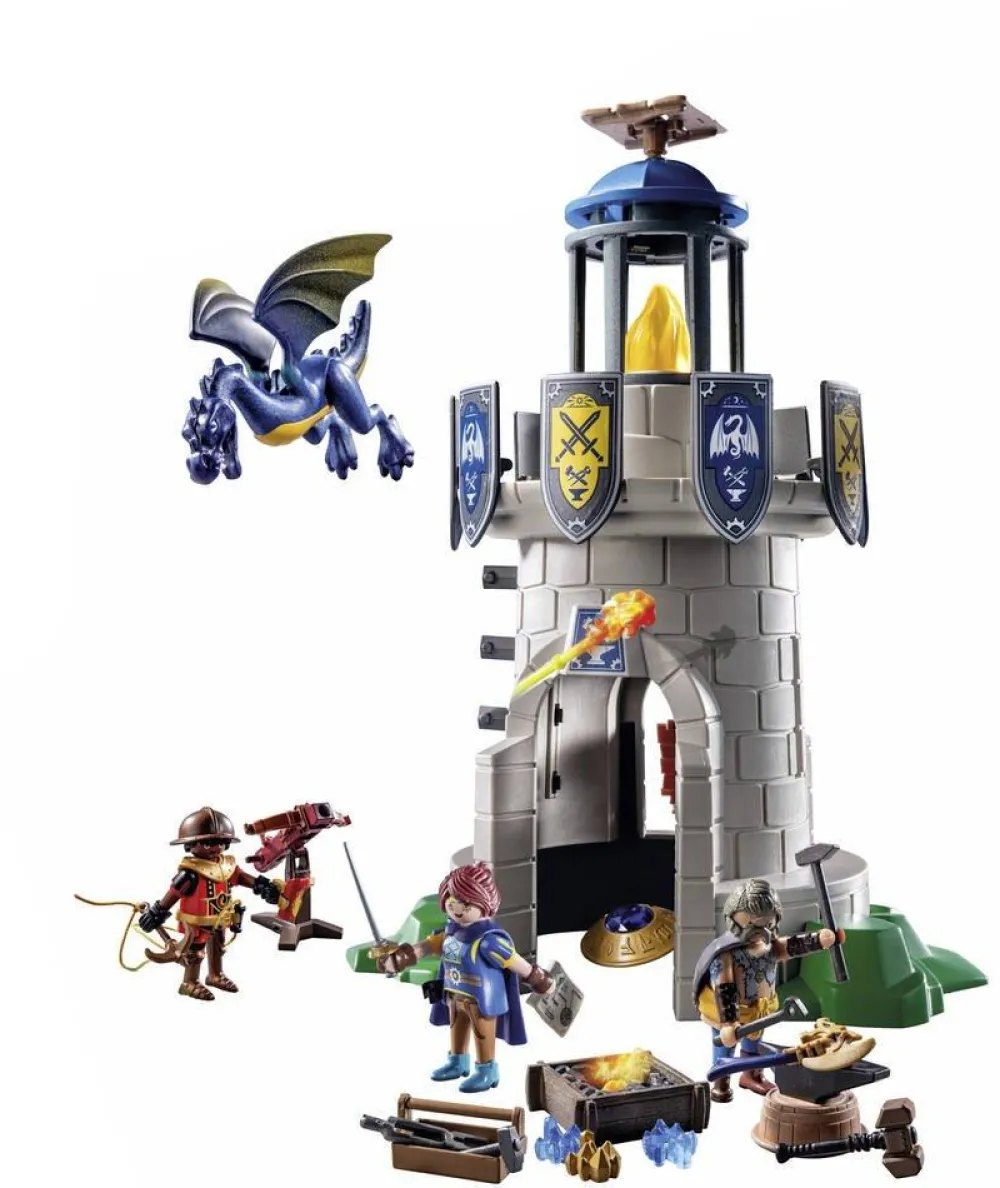 Playmobil Tourelle Chevaliers Novelmore Dragon 71483^ Les Pirates, Chevaliers, Cowboys Et Indiens