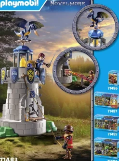 Playmobil Tourelle Chevaliers Novelmore Dragon 71483^ Les Pirates, Chevaliers, Cowboys Et Indiens