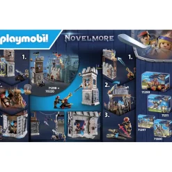 Playmobil Tournoi des chevaliers Novelmore 71298^ Les Pirates, Chevaliers, Cowboys Et Indiens