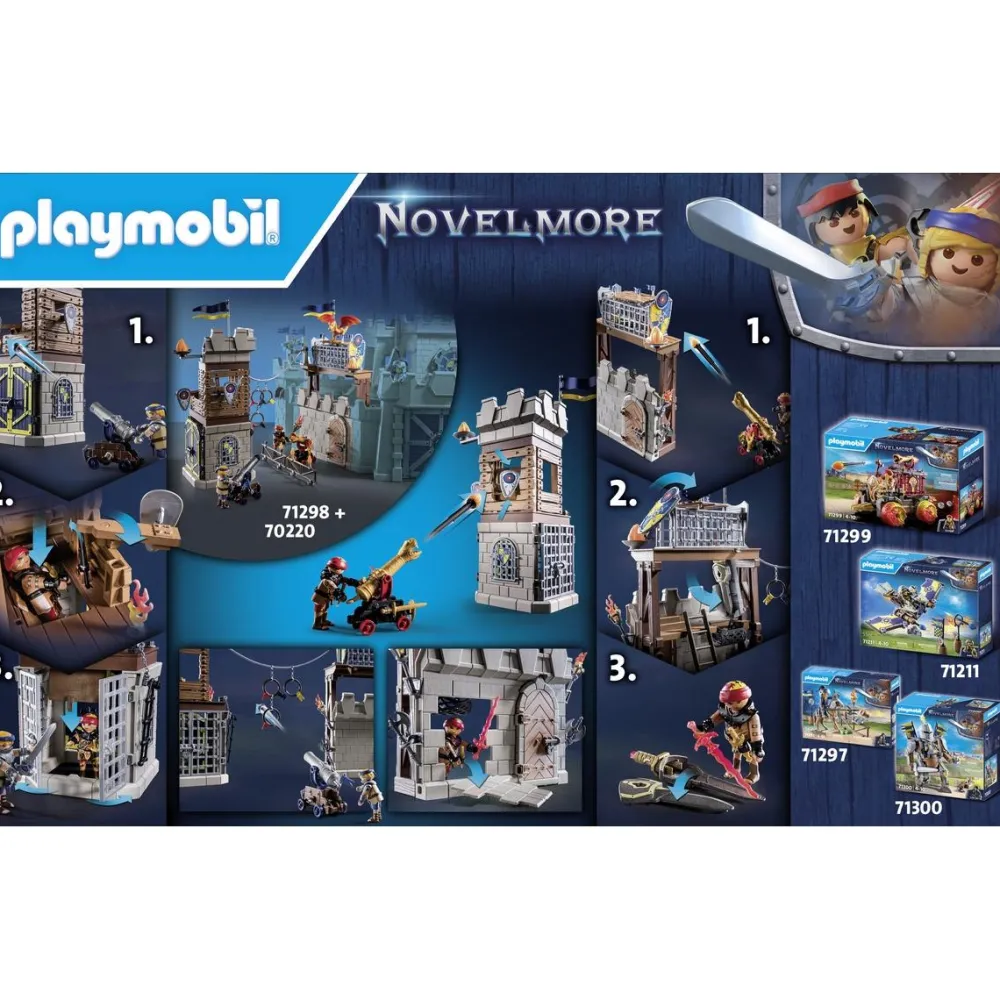 Playmobil Tournoi des chevaliers Novelmore 71298^ Les Pirates, Chevaliers, Cowboys Et Indiens