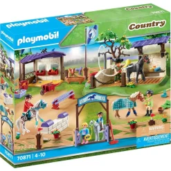Playmobil Tournoi d'équitation Country 70871^ La Ferme Et L'Univers Agricole