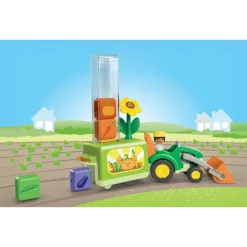 Playmobil Tracteur avec planteuse - junior 71773^ Jouets De Bain