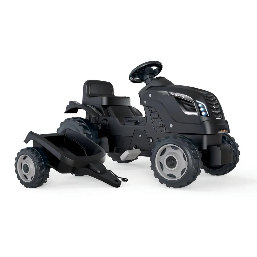 Smoby Tracteur Farmer XL avec remorque^ Véhicules D'Extérieur