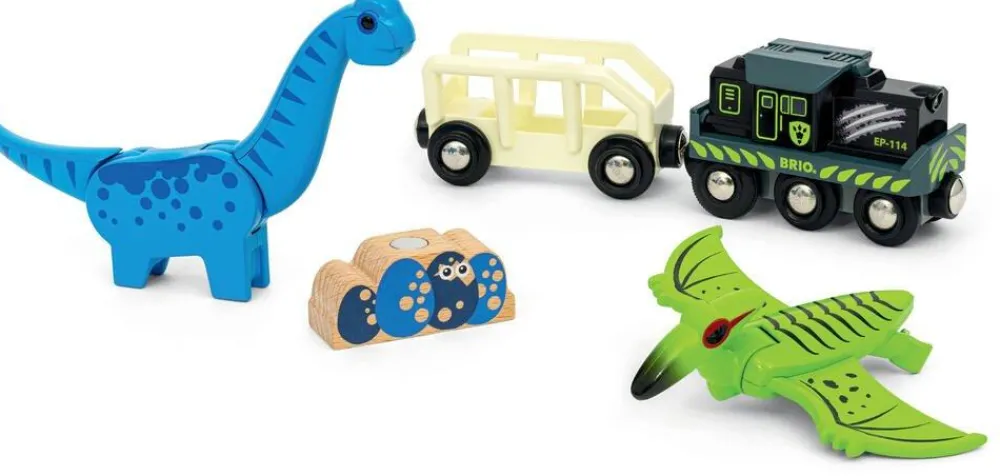 Varta Train à pile Dinosaures Brio^ Jeux De Trains, Circuits Et Accessoires