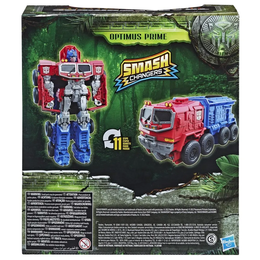 Hasbro Transformers Rise of the Beast Smash Changers^ Les Figurines Interactives Et À Fonction