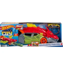 Mattel Transporteur Dragon Hot Wheels^ Camions Et Bus