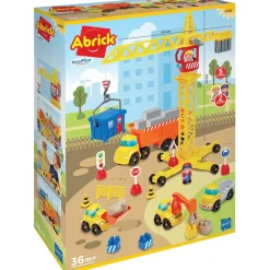 Ecoiffier Travaux Publics + Grue Abrick^ Travaux Et Chantier