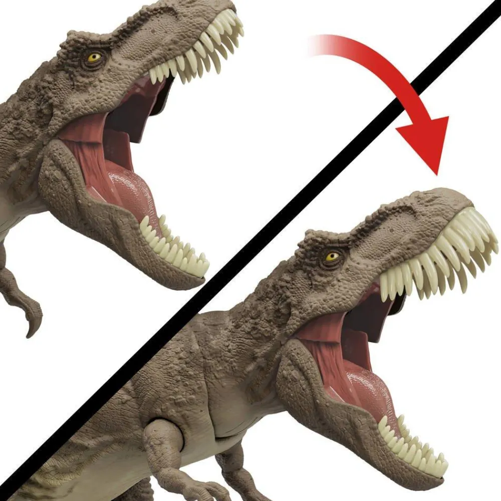 Mattel T-rex attaque Suprême Jurassic World^ Les Dinosaures Et La Préhistoire