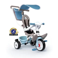 Smoby Tricycle baby balade plus bleu^ Tricycles, Draisiennes Et Vélos
