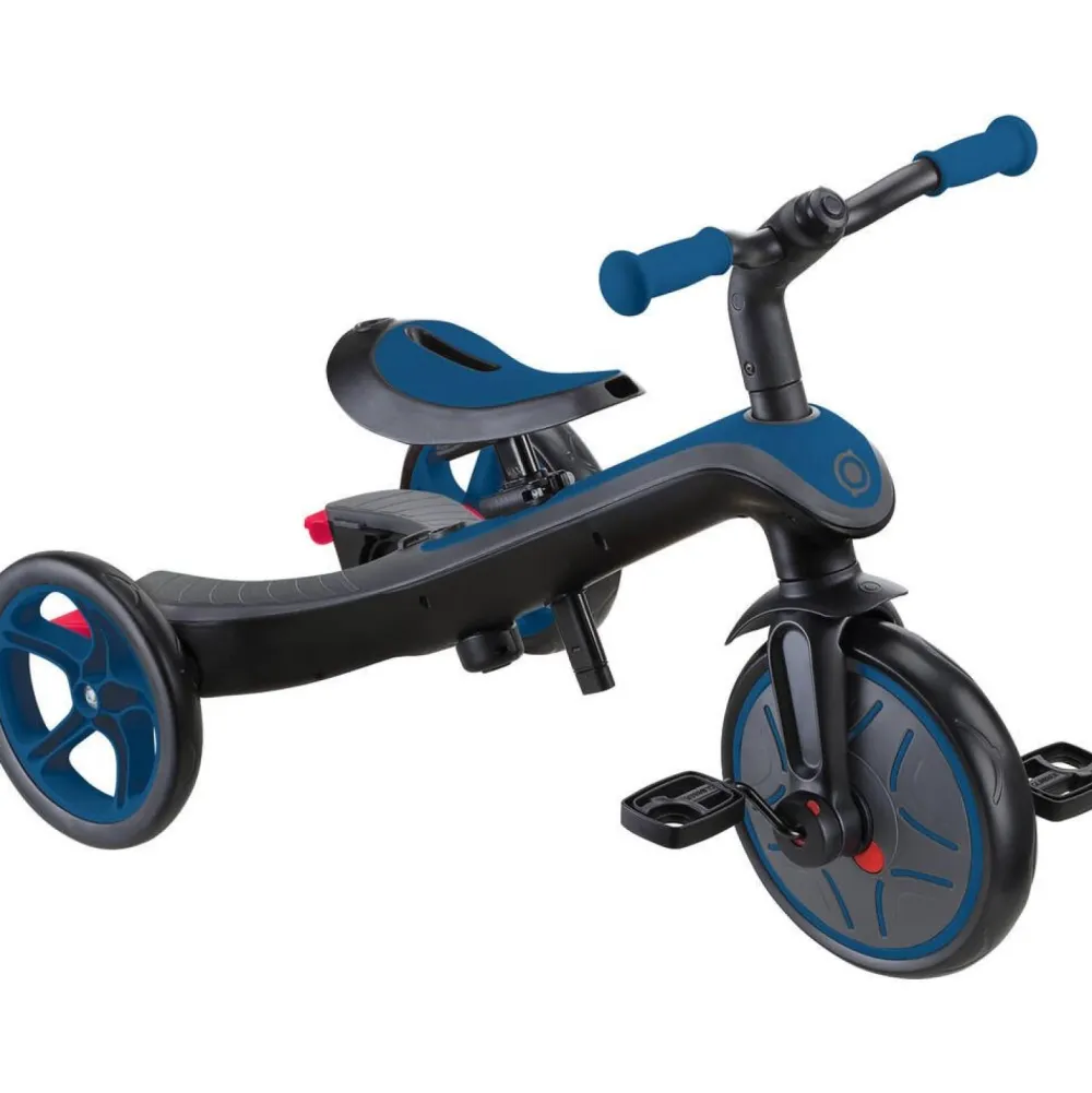 Globber Tricycle explorer V2 - 4 en 1 bleu royal^ Tricycles, Draisiennes Et Vélos