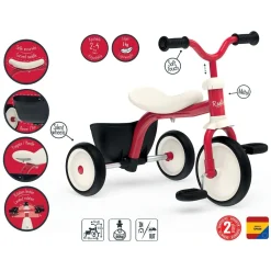 Smoby Tricycle Rookie^ Tricycles, Draisiennes Et Vélos