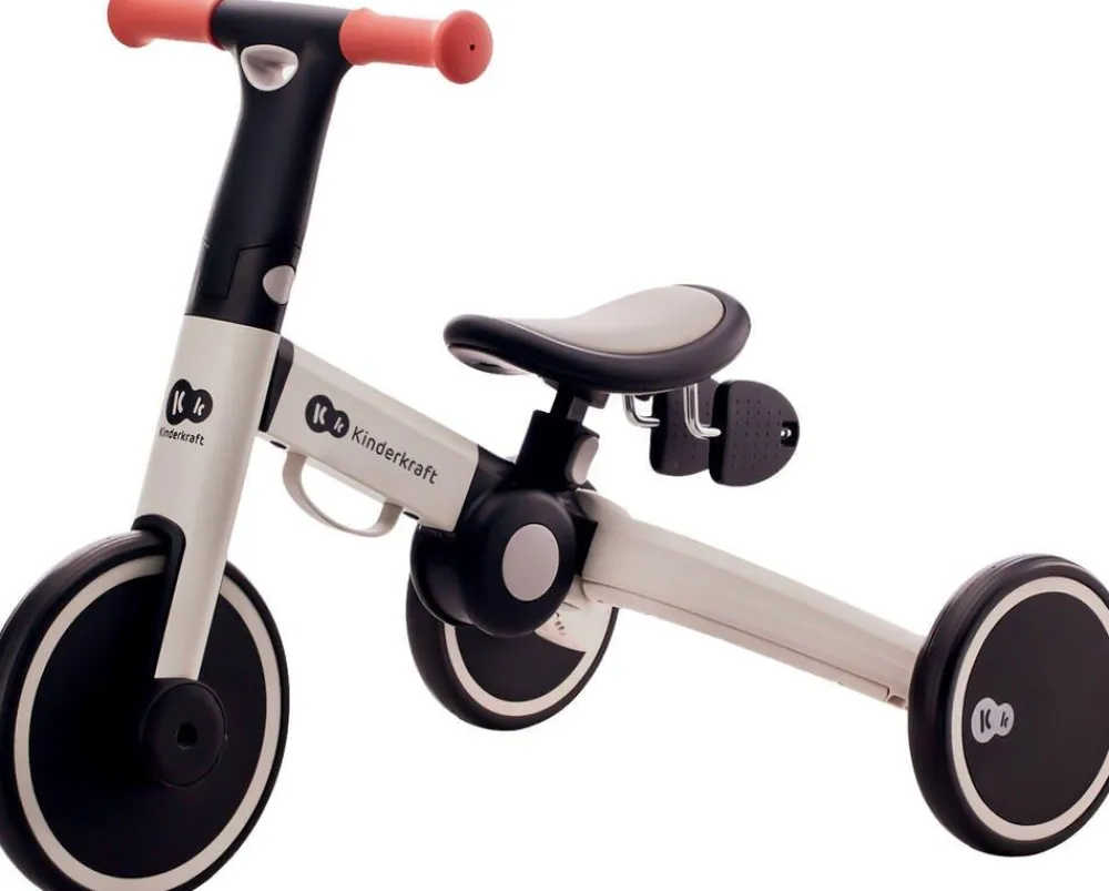 Tricycle 4trike Gris Argent 3 en 1^ Tricycles, Draisiennes Et Vélos