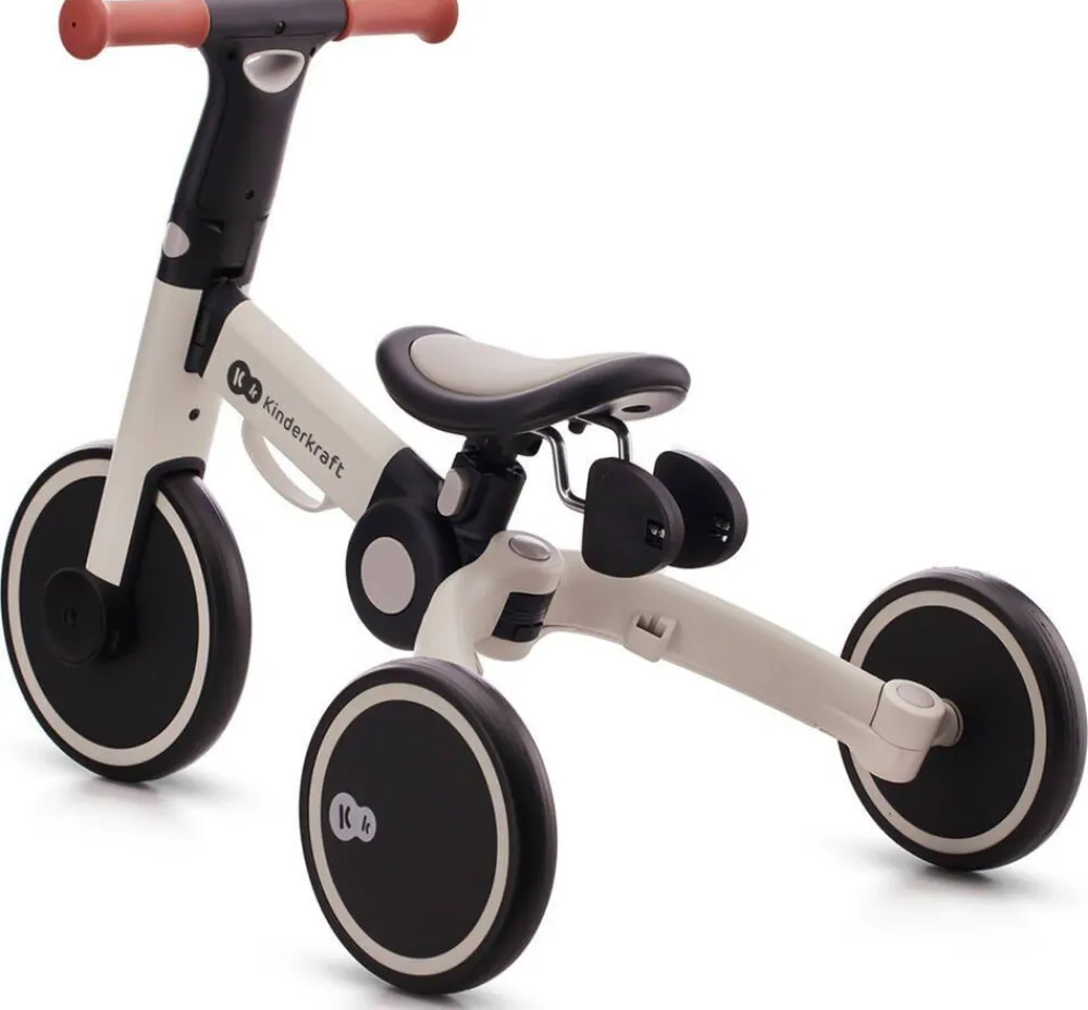 Tricycle 4trike Gris Argent 3 en 1^ Tricycles, Draisiennes Et Vélos