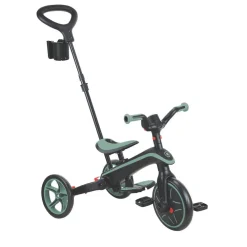 Globber Tricycle évolutif explorer 4 en 1 olive^ Tricycles, Draisiennes Et Vélos