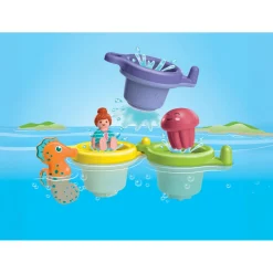 Playmobil Trio tasses flottantes junior Aqua 71776^ Jouets De Bain
