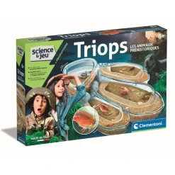 Clementoni Triops - Les Animaux Préhistoriques^ Autres Jeux Scientifiques