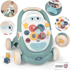 Smoby Trotti 3 en 1 - Little^ Trotteurs, Pousseurs, Porteurs Et Bascules