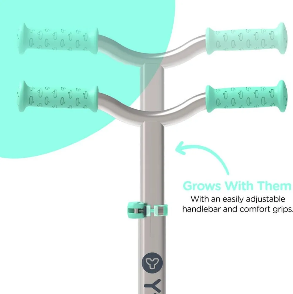 Trottinette 3 roues lumineuse - Y Glider Air Vert^ Trottinettes