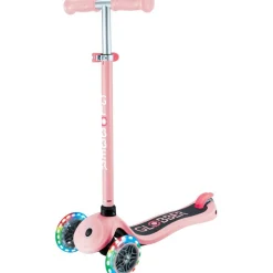 Globber Trottinette 3 roues Primo Lights rose pastel^ Trottinettes