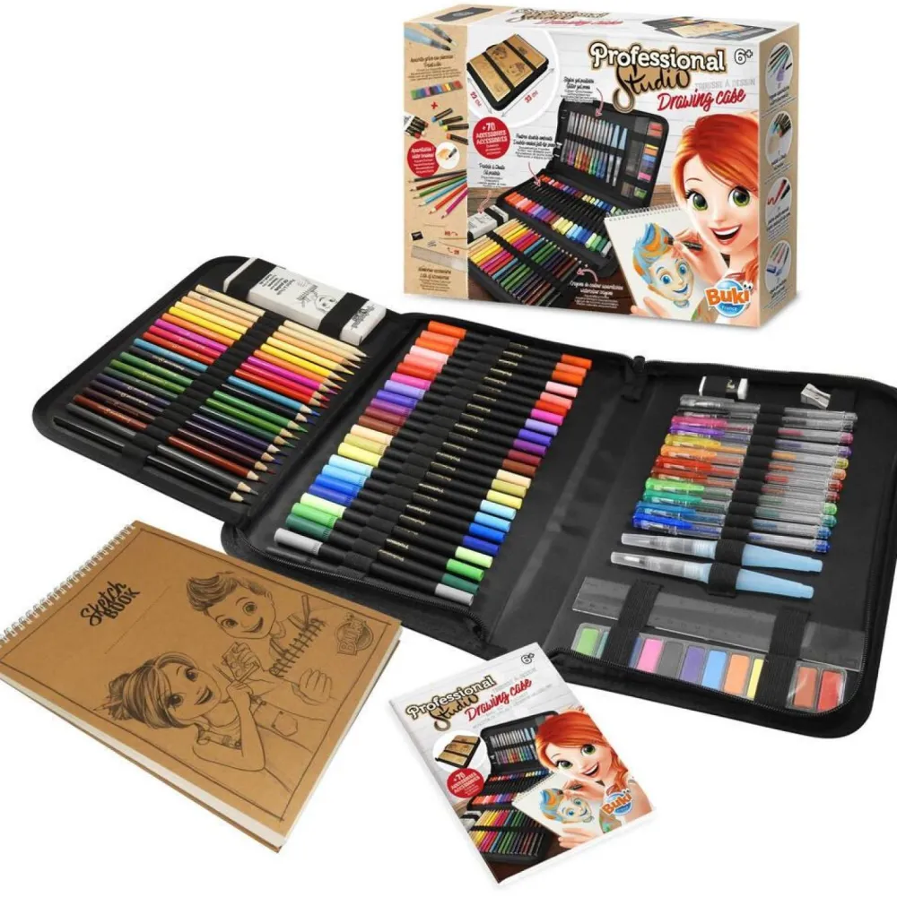 Buki Trousse à dessin Professional Studio^ Dessin