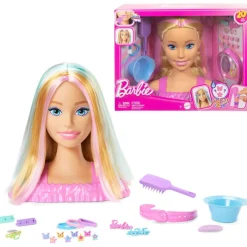 Mattel Tête à coiffer Barbie blonde^ Maquillage Et Beauté