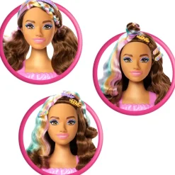 Mattel Tête à coiffer Barbie brune^ Maquillage Et Beauté